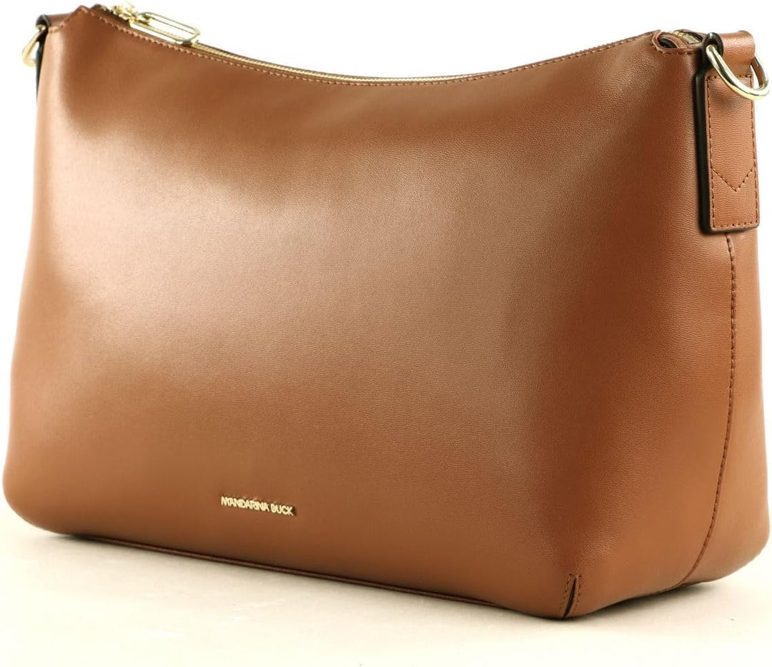 Mandarina Duck Damen Luna Schultertasche, 32x23x12 (L x H x W) Caramel Cafe, Caramel Cafe