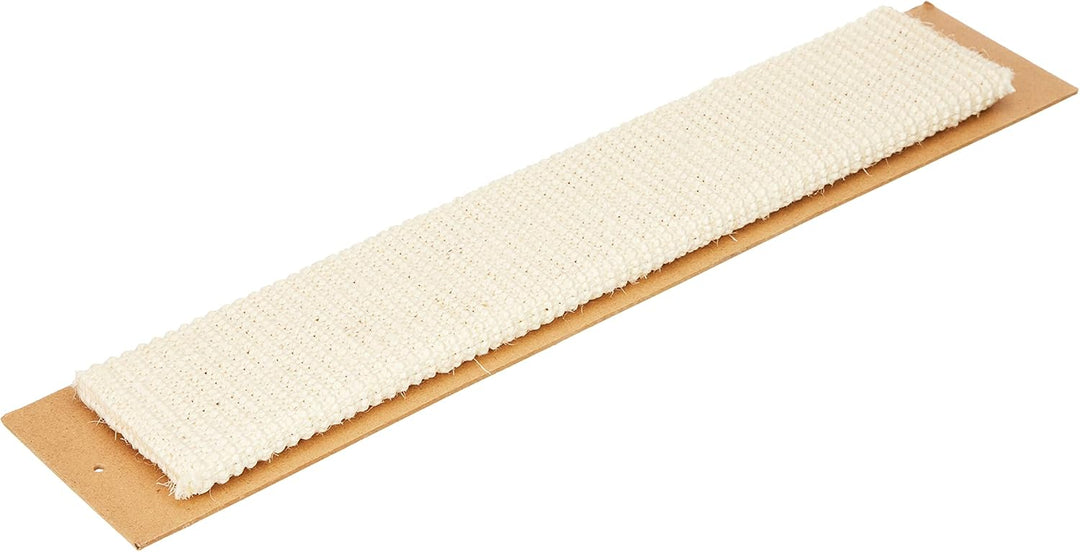 TRIXIE Sisal Kratzbrett für Katzen - zum Aufhängen - mit Katzenminze - 11 × 56 cm - beige- 43181 nat