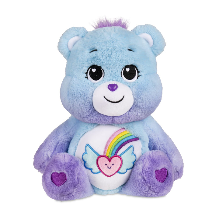 Basic Fun Care Bears 35 cm mittelgrosses Plüschtier – Dream Bright Bear – Optimistisch & ermutigend,