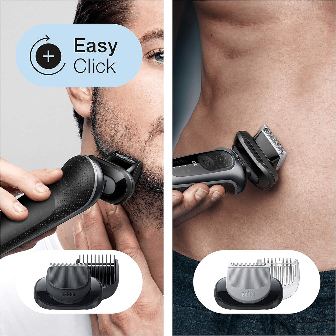 Braun Series 6cc Sensitiver Rasierer Herren, Elektrorasierer für Haarentfernung mit 3 flexiblen Klin