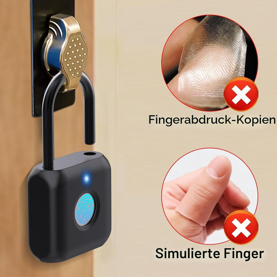Fingerabdruck Vorhängeschloss Bluetooth Vorhängeschloss eLinkSmart Vorhängeschloss mit Fingerabdruck