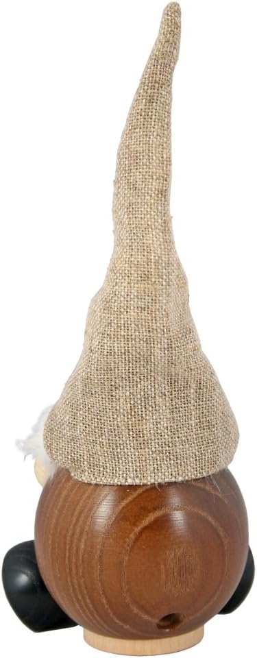 Seiffener Volkskunst | Räuchermann Figur | Duftzwerg 19 cm | Räucherfigur | Räuchermännchen Erzgebir