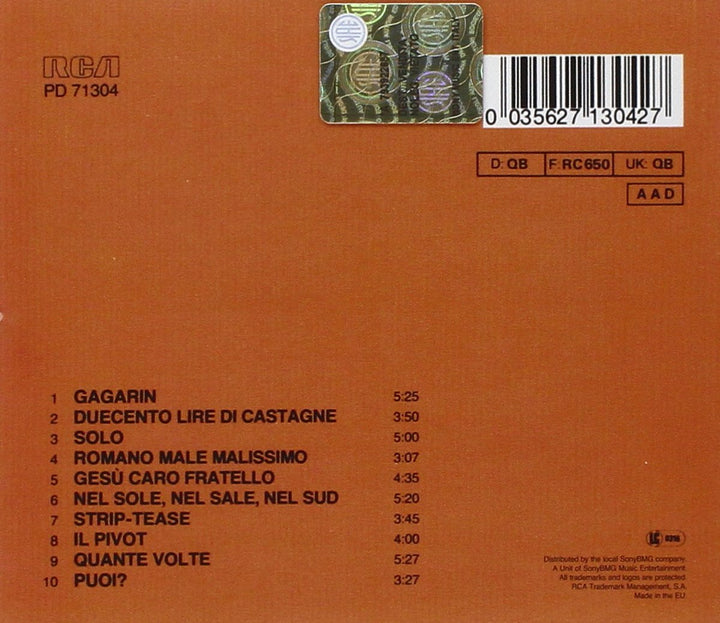 Solo, Audio-CD