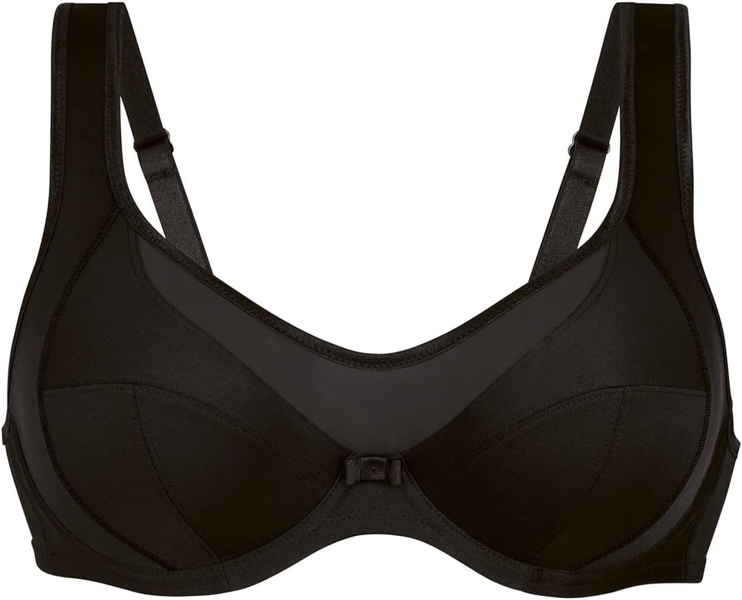 Anita Damen Clara Bügel-BH 75B Schwarz, 75B Schwarz