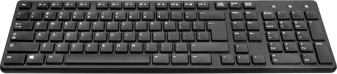 Speedlink SIGNIUM Deskset - USB Wireless Tastatur Maus Set Kabellos, US-Layout englisch QWERTY, Batt