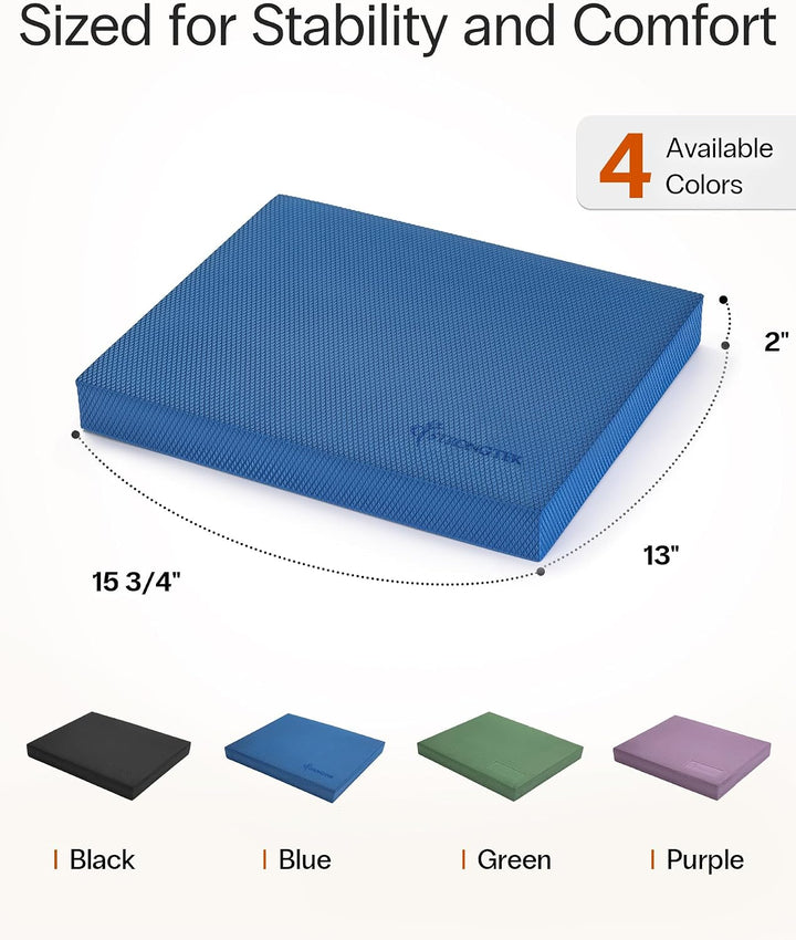 StrongTek Professional Foam Exercise Balance Pad.15.8" x 13" x 2", High Density TPE Schaum Kniepolst