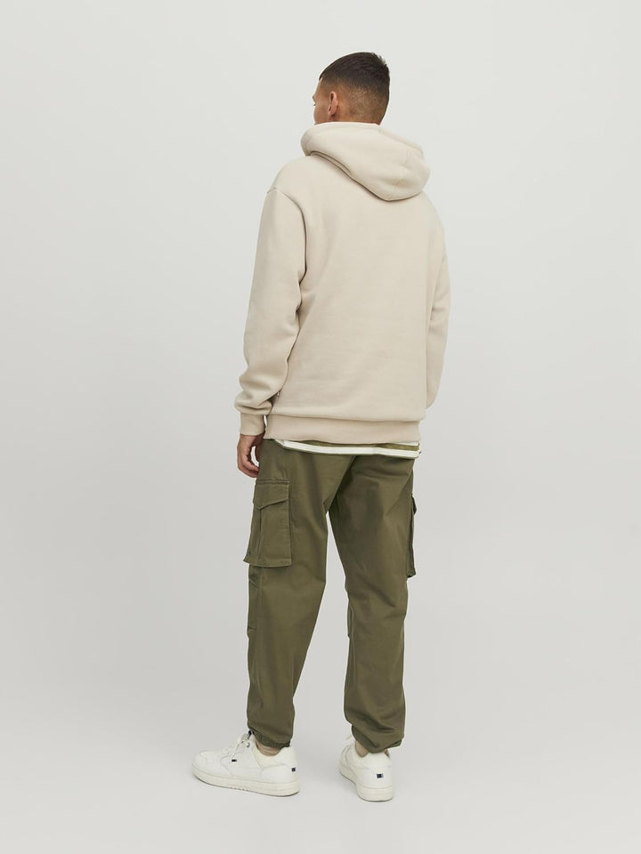 JACK & JONES Male Cargo-Hose Relaxed Fit Cargo-Hose S Olive Night, S Olive Night