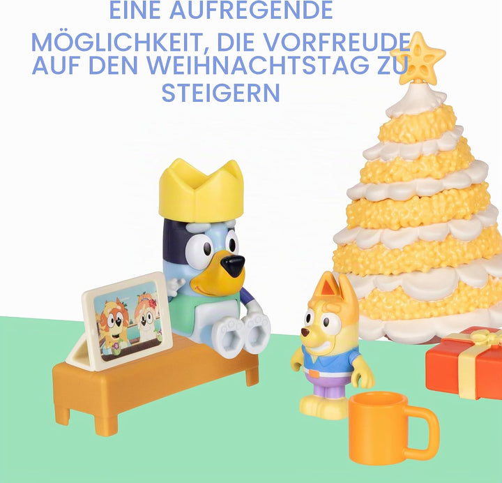 Bluey 17981 ADVENTSKALENDER, Stern, Multicoloured, Einheitsgrösse