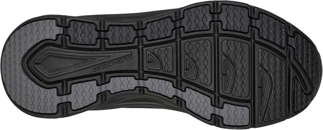 Skechers D'Lux Walker - Scrambler 232264-BKCC, Herren, Sneaker, Black Mesh/Synthetic Trim 45 EU Schw