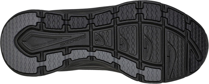 Skechers D'Lux Walker - Scrambler 232264-BKCC, Herren, Sneaker, Black Mesh/Synthetic Trim 45 EU Schw