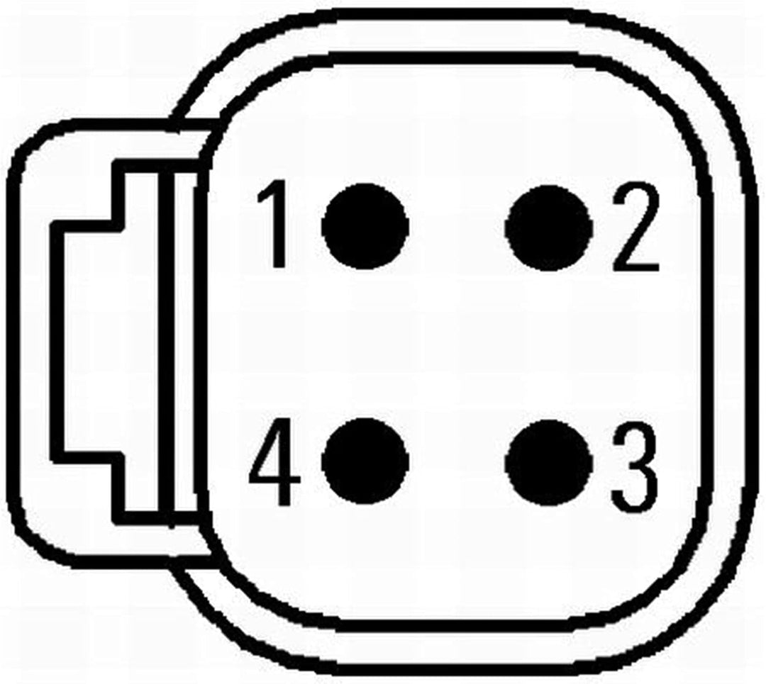 HELLA - Heckleuchte - Glühlampe - 12V - Anbau/geschraubt - Lichtscheibenfarbe: rot/gelb - Stecker: A