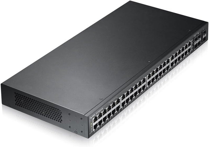 Zyxel 48-port Gigabit Ethernet Smart-Managed Switch, 4 Gigabit-Combo-Ports sowie 2 SFP-Ports [GS1920