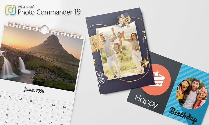 Photo Commander 17 - Bildbearbeitungsprogramm in Deutsch, umfangreiche Funktionen, einfach zu bedien