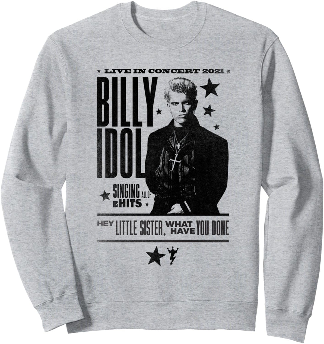 Billy Idol - Live In Concert Sweatshirt