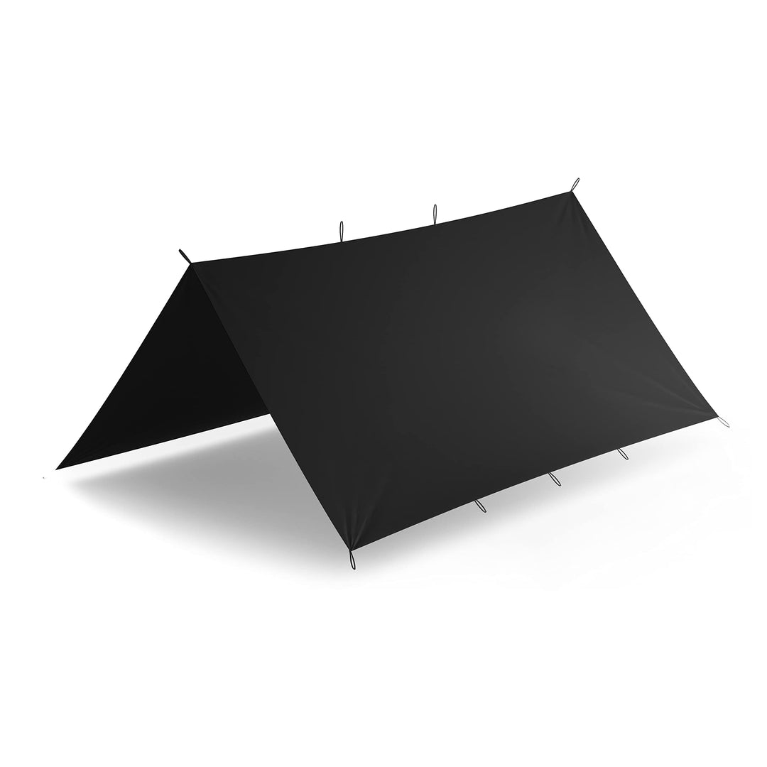 Helikon-Tex Supertarp -Polyester Ripstop- Schwarz, Schwarz