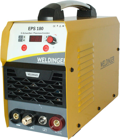 WELDINGER EPS180 Elektroden-Schweissinverter + Plasmaschneider Kombigerät 180A/45 A 5 Jahre Garantie
