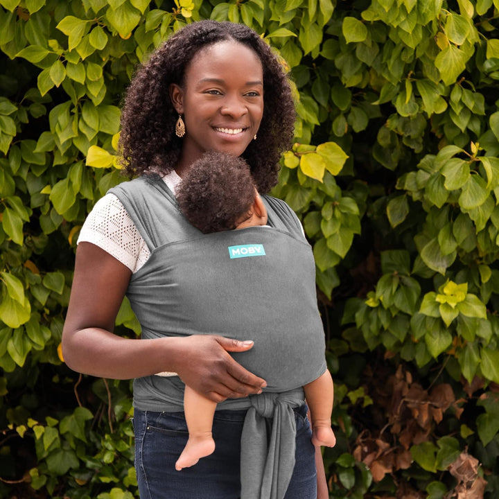 Moby Wrap Babytragetuch für Neugeborene bis Kleinkind - Element - Baby Wrap Carrier Slings - Perfekt