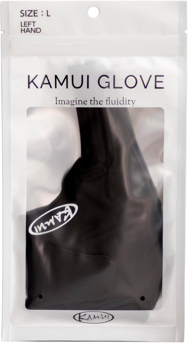 KAMUI Billardhandschuh QuickDry für linke Hand, Schwarz XL, XL