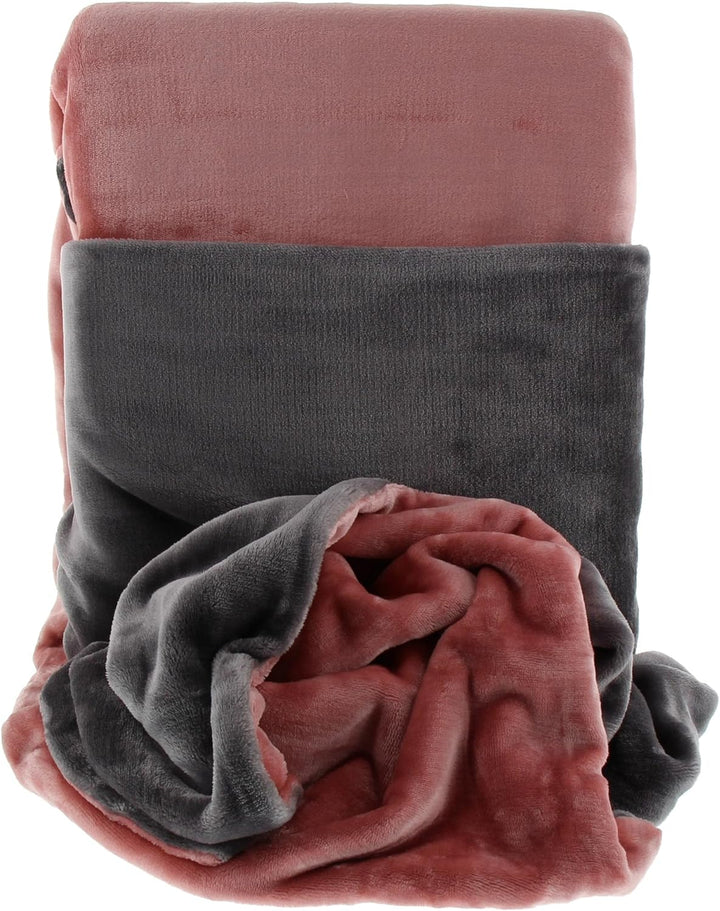 Gözze - Wendebettwäsche, Cashmere-Feeling, Bettbezug: 135 x 200 cm, Kissenbezug: 80 x 80 cm, Mikrofa