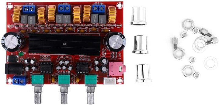 Verstärkerplatine, 2x50W + 100W 2,1-Kanal-Digital-Audio-Leistungsverstärker-Verstärkerplatine 12V-24