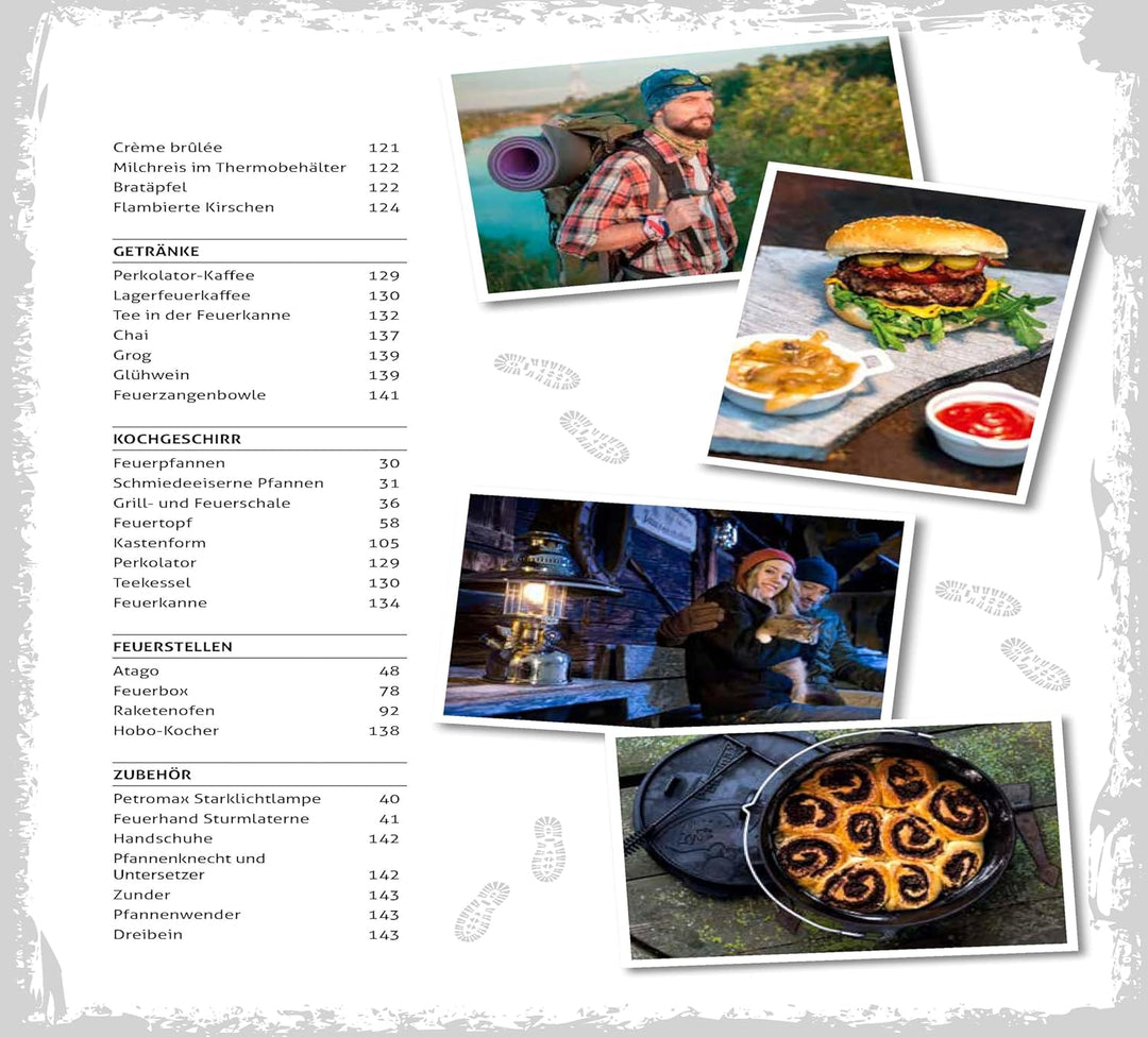 Draussen kochen: Das Petromax Outdoor-Kochbuch, Taschenbuch