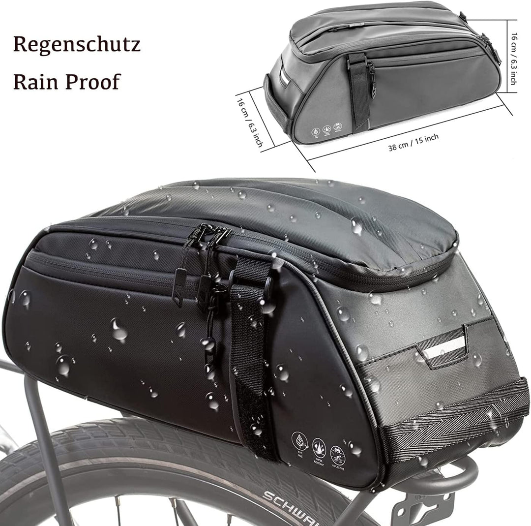 VERTAST Fahrrad Gepäckträger Tasche Wasserdicht Multifunktionale Packtasche für Fahrrad Sitz Outdoor