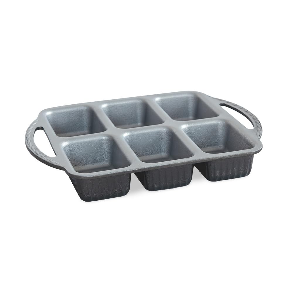 Nordic Ware Procast Mini-Laib, 6 Mulden