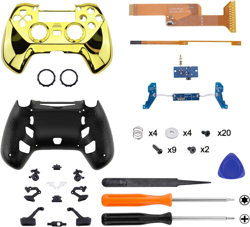 eXtremeRate DECADE-Turnier-Controller(DTC) Remap Kit für ps4 Controller JDM-040/050/055, Remap Board