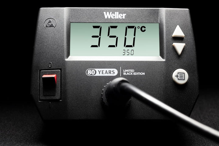 Weller WE 1010 (T0053298393) 70W/230V Digitale Lötstation, Limitierte Schwarze Edition zum 80. Jubil
