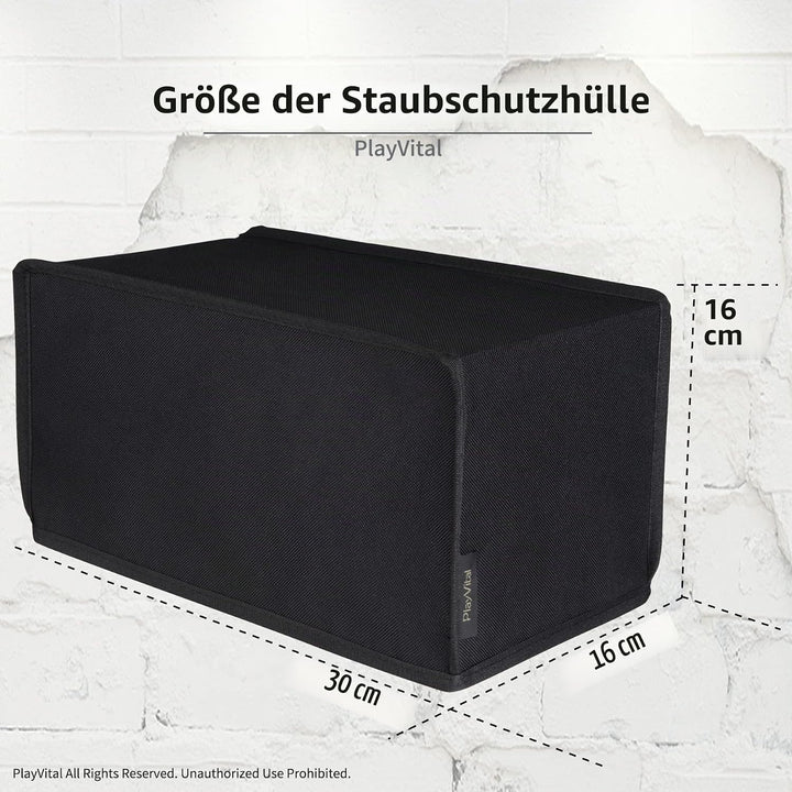 PlayVital Horizontale Staubschutze Hülle für Xbox Series X Konsole,Spritzwasserdichte Tasche Cover S