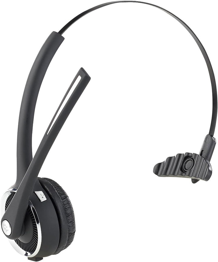 Callstel Headset Mikrofon: Profi-Mono-Headset mit Bluetooth, Geräuschunterdrückung, 15-Std.-Akku (Mi
