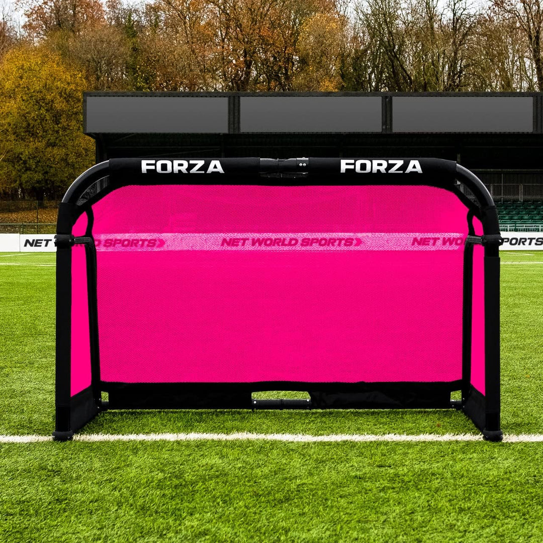 FORZA POD Tor | Pro Alu50 Tragbares Pop-Up-Trainingstor mit Netz und Tragetasche, Schnellaufbau | Le