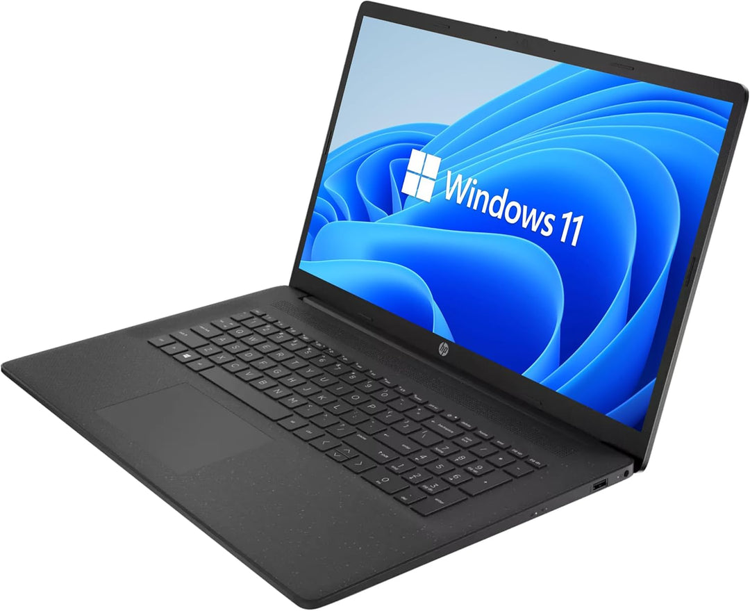 HP Laptop, 17,3 Zoll IPS Full-HD Display, Intel N200 4 x 3.70 GHz, 16 GB DDR4 RAM, 512 GB SSD, Intel