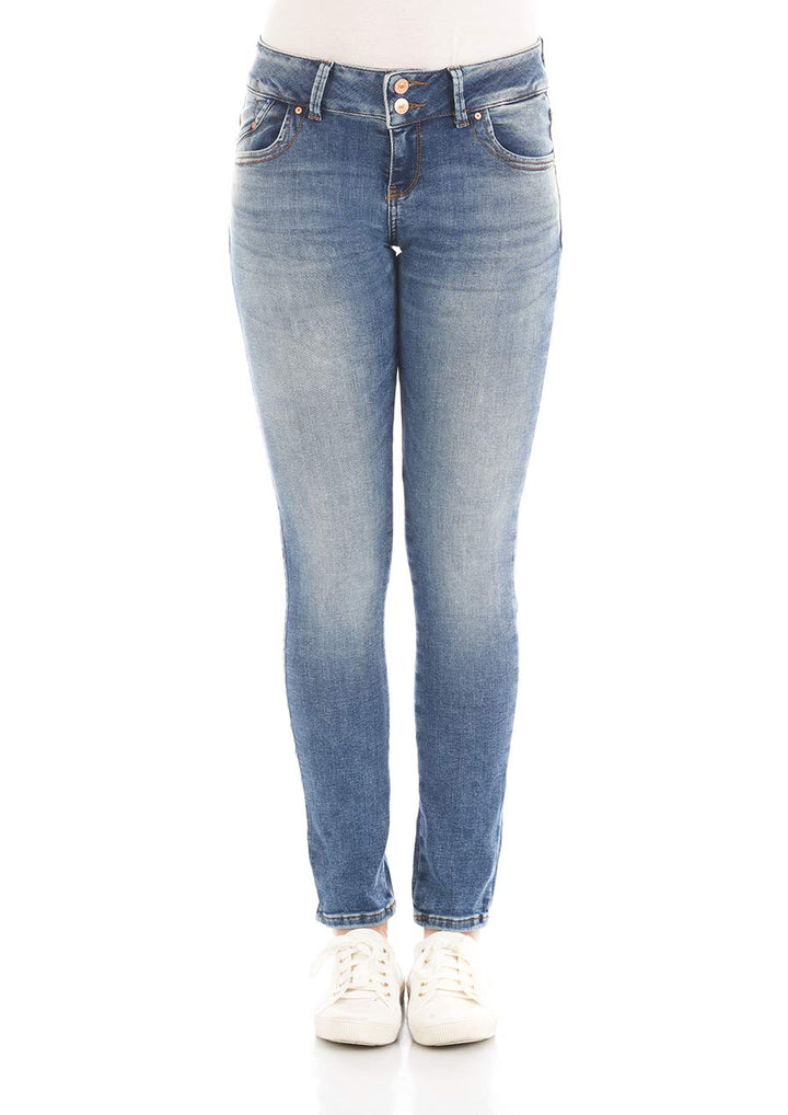 LTB Jeans - Damen - Molly - Low Waist - Slim Fit Jeans - Hosen 28W / 32L Yule Wash 52214, 28W / 32L