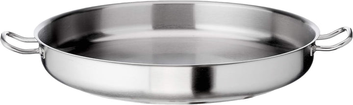 LACOR 8414271004445 Paella-Pfanne mit Deckel, 60 cm, 25.4 liters Edelstahl, Keine Farbe