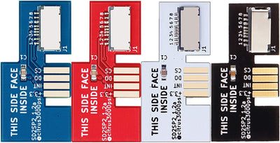 HUAYUWA Upgrade-Kits passend für GameCube (NTSC-J-Version), 1 x XENO-Chip + 1 x SD2SP2 Micro-SD-Kart