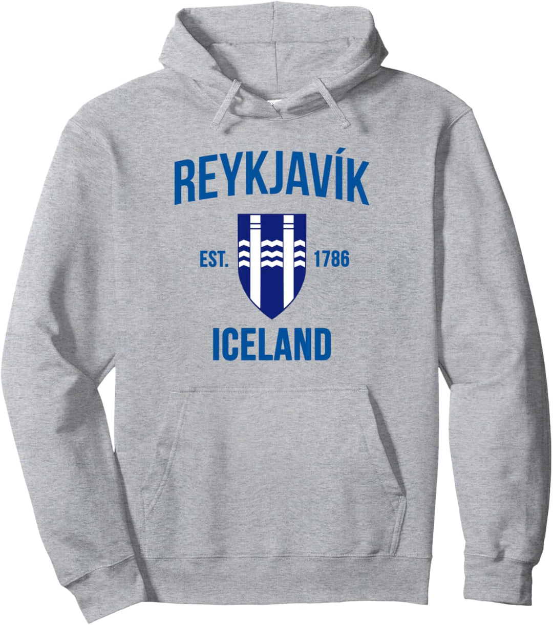 Reykjavik Iceland Flag Shirt Icelandic Pride Souvenir Gift Pullover Hoodie