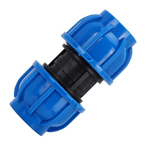 4 Stücke PE Kunststoff Gerade Stecker 32mm bis 32mm Wasserleitung Adapter Gerade Fitting Wasserleitu