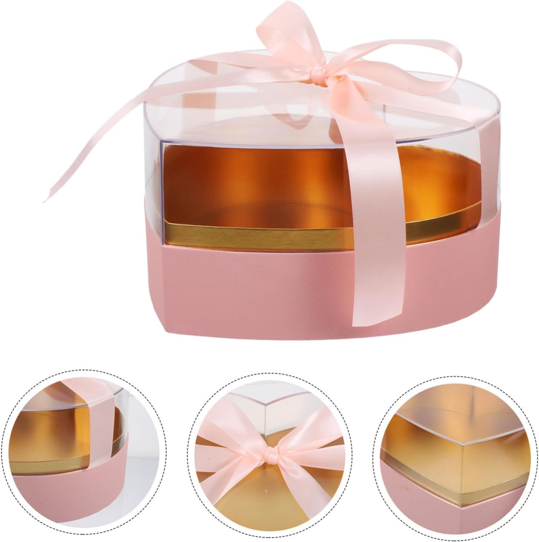 Cabilock Kasten Blumenkasten Valentines Flower Box. Unsterbliche Blumenabdeckung Verpackungsbox Schm