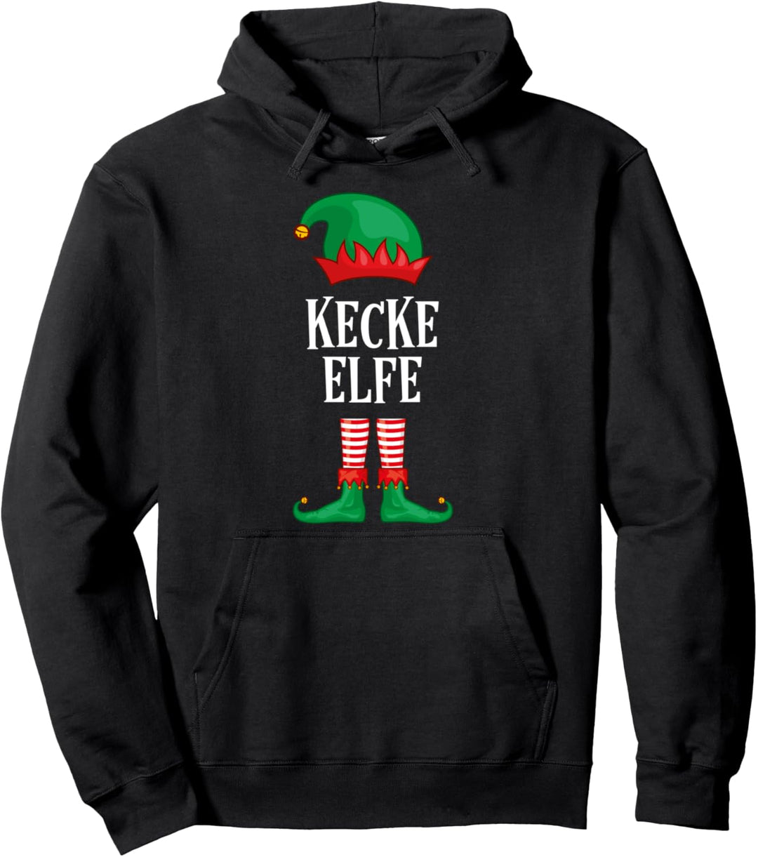 Kecke Elfe Partnerlook Familien Outfit Weihnachten Pullover Hoodie