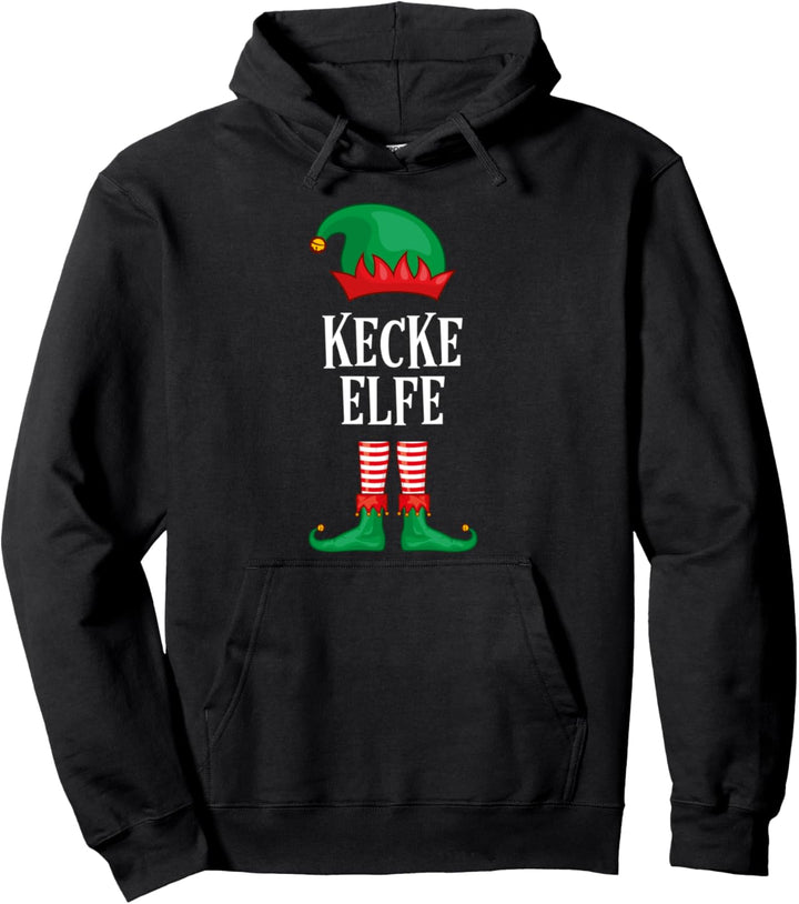 Kecke Elfe Partnerlook Familien Outfit Weihnachten Pullover Hoodie