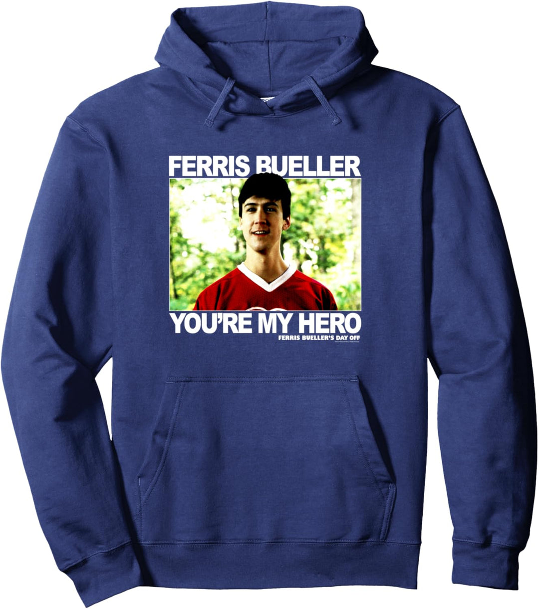 Ferris Bueller's Day Off You Are My Hero Photoreal C1 Pullover Hoodie