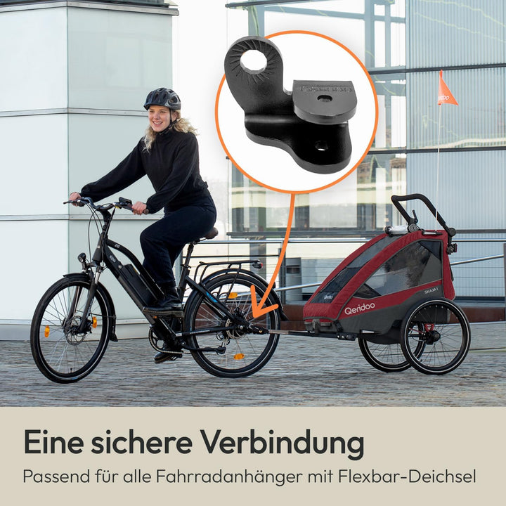 Qeridoo Kupplung für Fahrradanhänger 2021