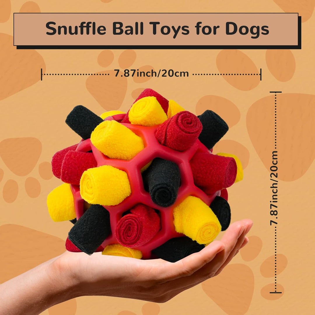 Schnüffelball für Hunde, Schnüffelteppich Schnüffelspielzeug Interaktive Hundespielzeug tragbarer Ha