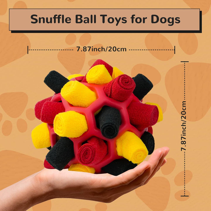 Schnüffelball für Hunde, Schnüffelteppich Schnüffelspielzeug Interaktive Hundespielzeug tragbarer Ha