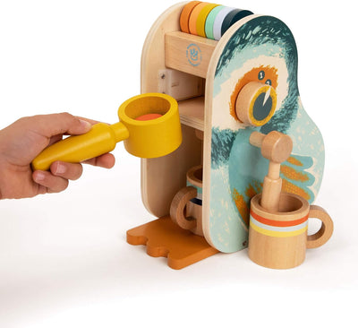 Manhattan Toy Early Bird Espresso Kleinkinder und Kinder Spielen so, als ob sie Kochen würden, Spiel