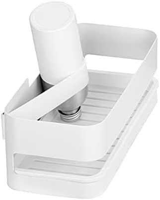 Blomus -NEXIO- Duschkorb, praktischer Halter für die Dusche, breites Gummiband im Inneren, 34 x 8 cm