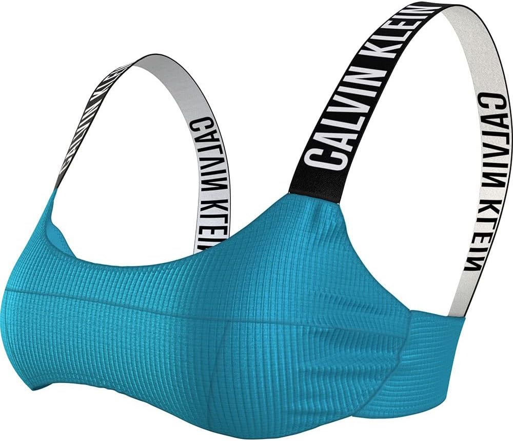Calvin Klein Damen Bralette-uw Kw0kw01968 Bralette XS Blau (Blue Tide), XS Blau (Blue Tide)