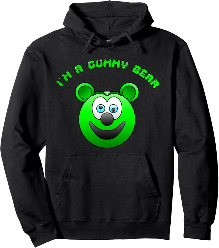 Lustige süsse Kinder Ich bin ein Gummibärchen-Cartoon Pullover Hoodie