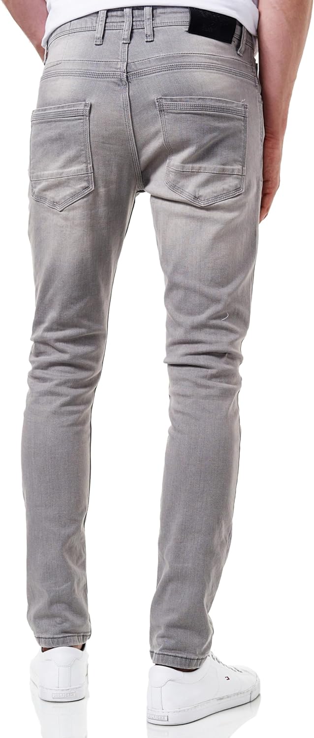 Rusty Neal Herren Melvin Jeans, Light Grey - 3
